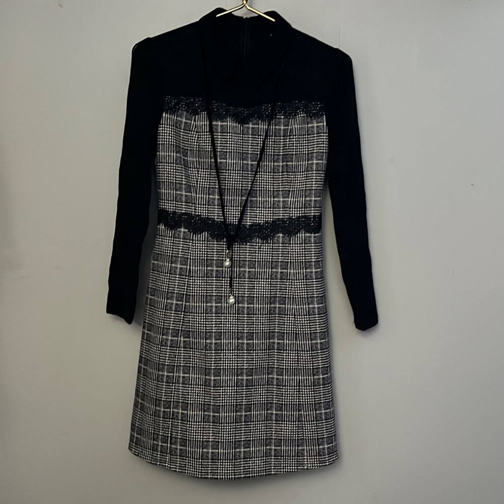 Cloris | Plaid layer dress